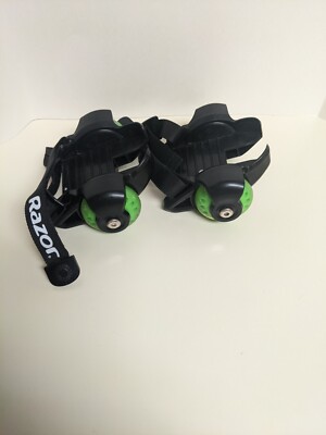 Razor Jetts Heel Wheels with Sparking Action Adjustable Kids Roller Skates FUN!!