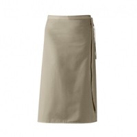 Vorbinder - BistroschüRze Delux - Sand - Beige - 80X100 Cm