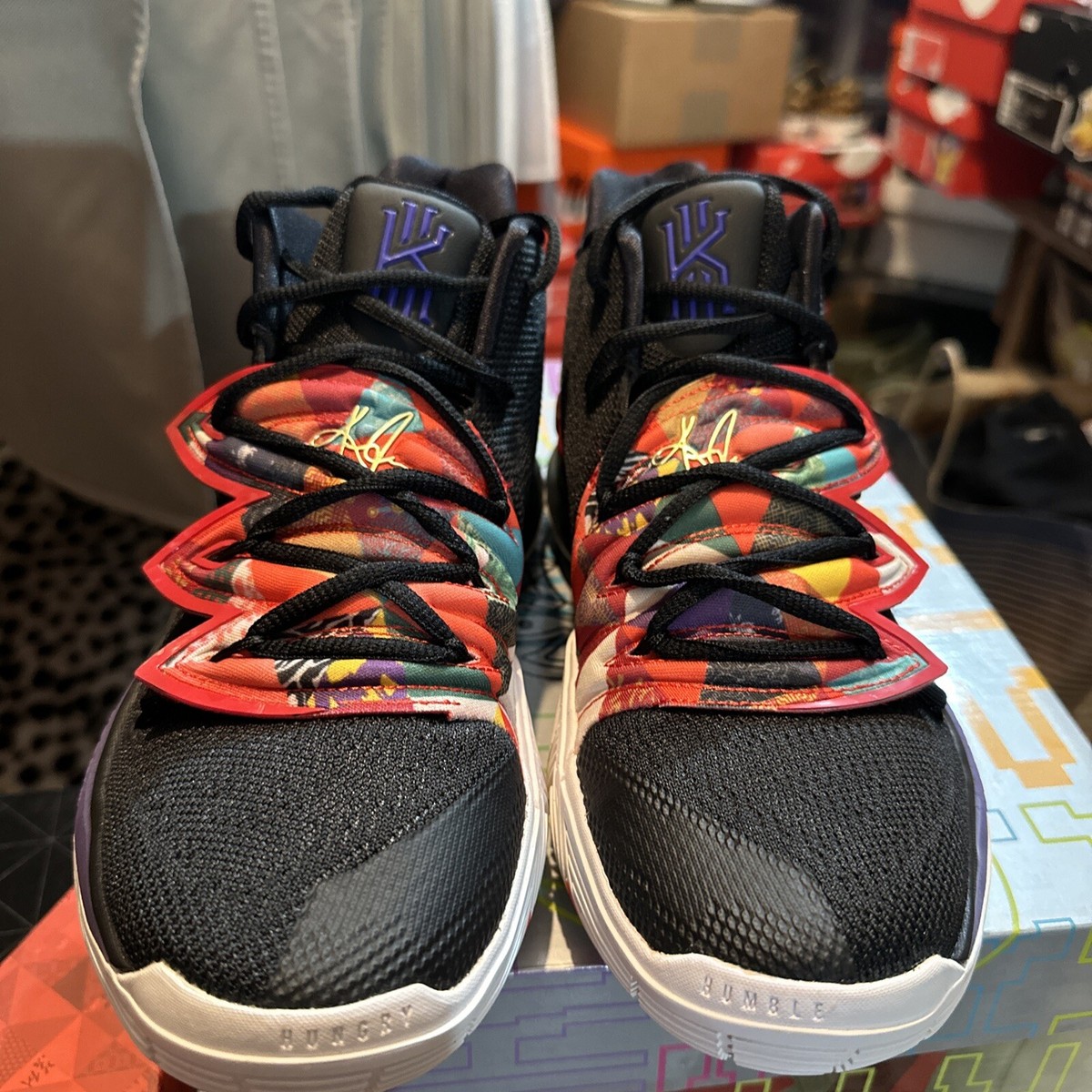 Nike Kyrie 5 CNY Chinese New Year Size 8.5. AO2918-010 Jordan Kobe