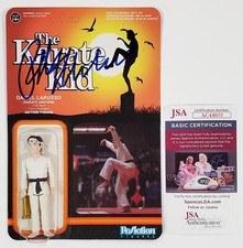 RALPH MACCHIO KARATE KID DANIEL LARUSSO REACTION FIGURE W/JSA CERT