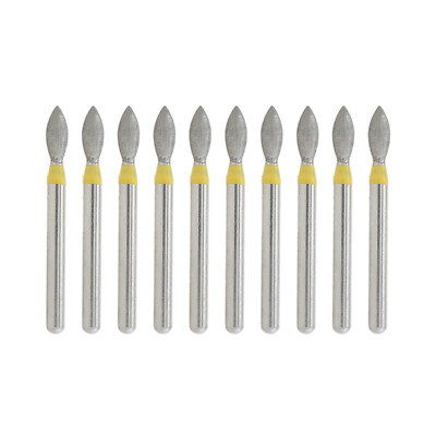 Multi-Use Football Diamonds Burs FG 379/023XF Egg Extra Fine Grit Friction Grip