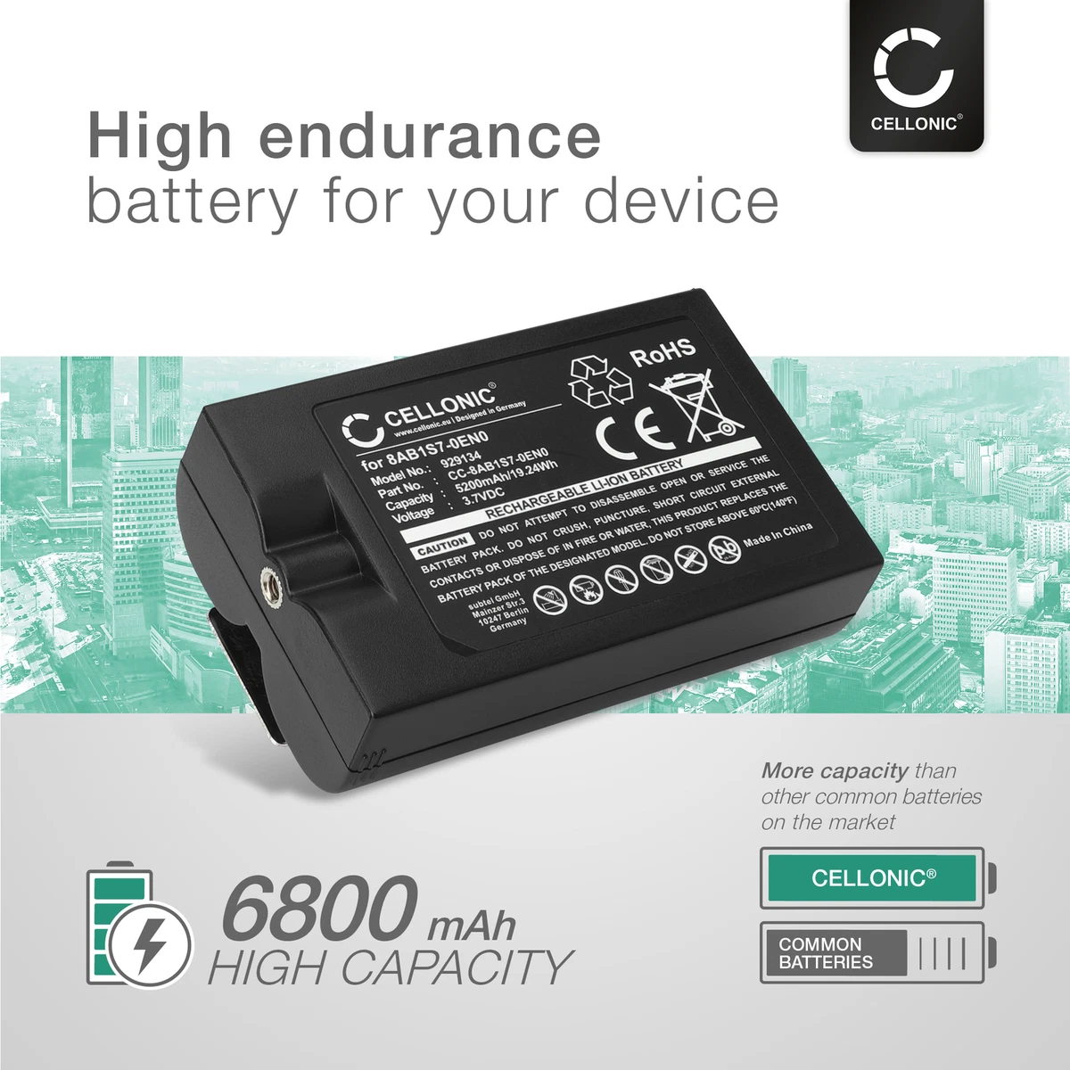 Replacement battery for ring stick cheap up cam