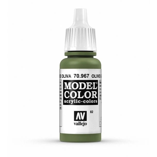 Vallejo Model Color 17ml - Olive Green - 70.967 - Image 2