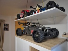 Reely Carbon Fighter 3, 1:6 RC Modellauto, Benzin, Buggy, Heckantrieb, 2,4 GHz