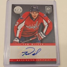 Panini 2013-14 Totally Certified Tom Wilson Totally Rookies RC Auto #TR-TW