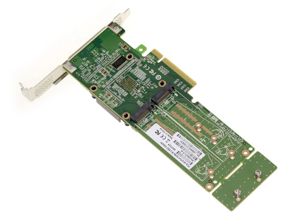 Controller Card Pcie 3.0 8x for 4 SSD M.2 Nvme M Key (M2 Ngff ) . Plx Pex 8747 - Image 3 of 4