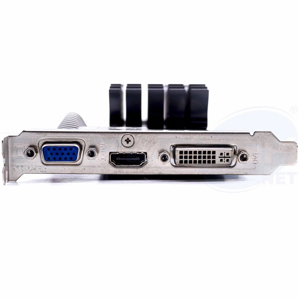 Asus Nvidia Geforce 210 1GB GDDR3 Silent Video Card Graphics HDMI VGA DVI PC - Image 3 of 4