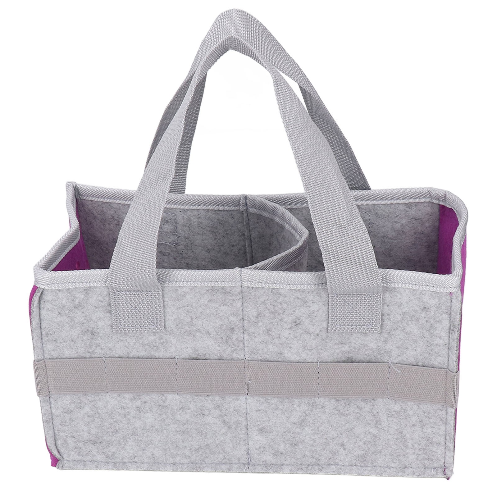 Purple Portable Carrying Storage Bag Extra Space Felt Cloth Case For Toniebox