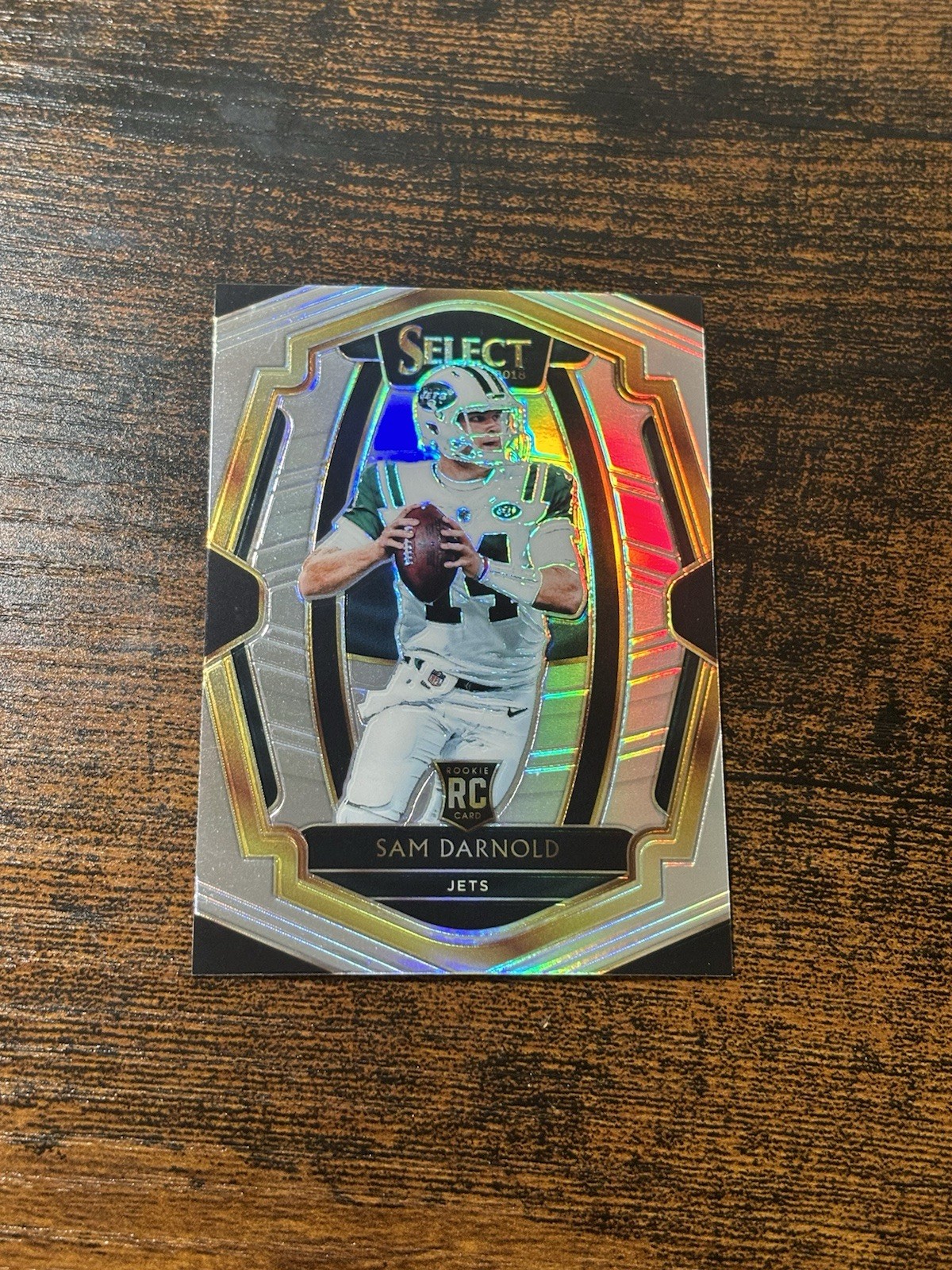 Sam Darnold 2018 Select Rookie RC Premier Level SILVER PRIZM #107 Seahawks