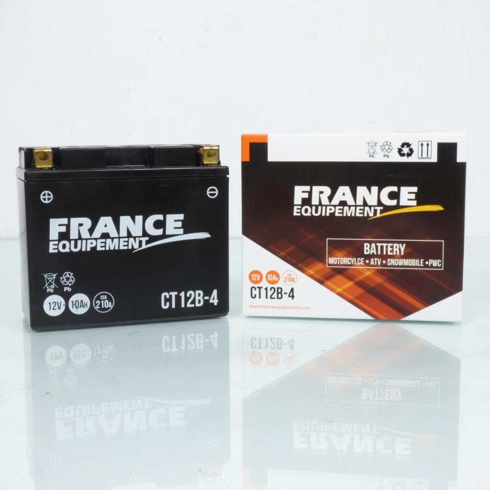 Batterie SLA France Equipement pour Ducati 848 Streetfighter 12V 10Ah étanche