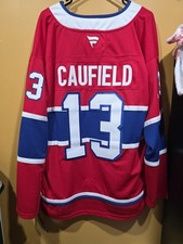 Fanatics Authentic Pro Cole Caufield Montreal Canadiens Hockey Jersey