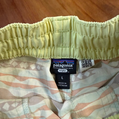 Patagonia Girls Board Shorts large Nylon Youth 67088 Costa Rica Baggies G4-11 - Picture 5 of 5
