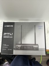 Phenyx Pro Dual UHF Wireless Microphone System PTU-71-2B