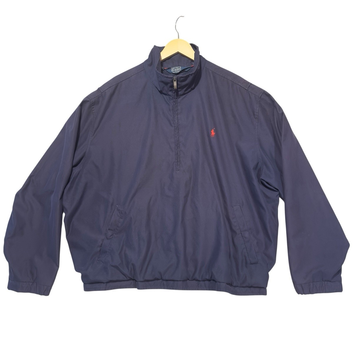 POLO RALPH LAUREN ハリントンジャケット XXL VTG Polo Ralph Lauren Jacket Mens Size XXL Navy Blue