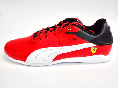 Puma Ferrari Drift Cat Delta/Motorsport/Größe 43 - 44/rot/weiß/schwarz/30686405