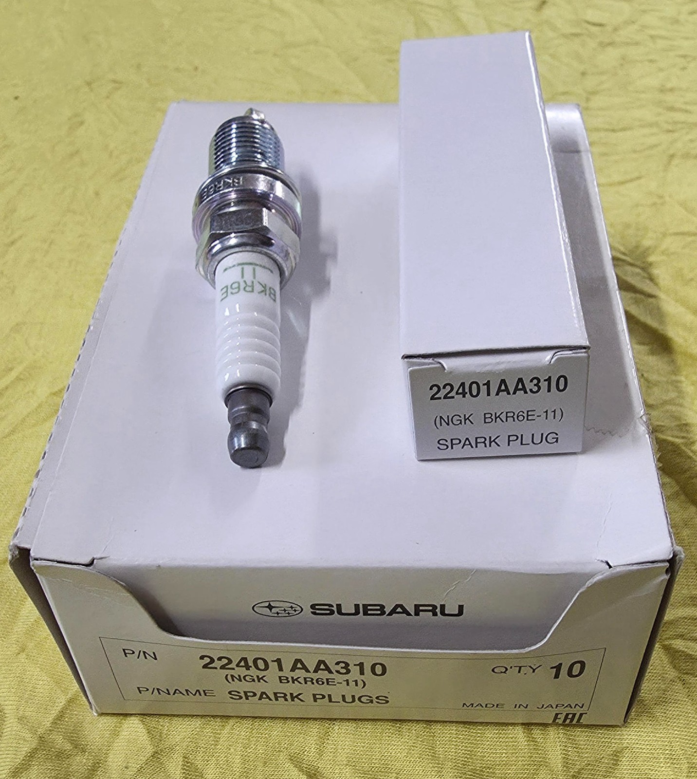 OEM SPARK PLUG 22401AA310  90-01 IMPREZA
