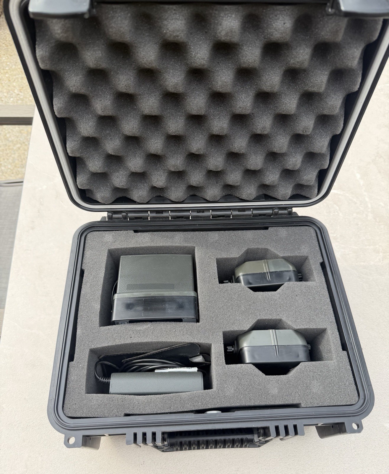 Kustom Signals Raptor RP1 Police Radar Dual K Same Lane Fast W/ Pelican Case