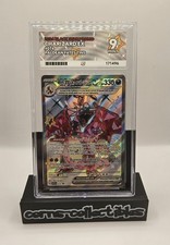 Charizard EX 074 Black Star Promo 2024 Paldean Fates Tins Graded ACE 9 Mint