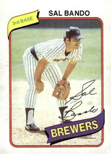1980 Topps #715 Sal Bando
