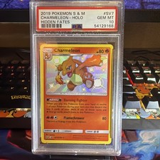 2019 Pokemon S&M Hidden Fates Charmeleon Holo #SV7/SV94 PSA 10 ✨ on eBay