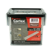 Fastenmaster Collated Cortex Hidden Plug Fasteners for Trex Decking – Cinnamon C