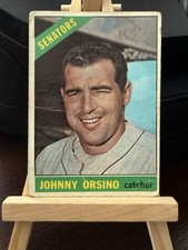 1966 Topps #77 Johnny Orsino Washington Senators