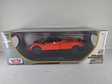 Motor Max 1/18 Scale Diecast 79159 - Pagani Zonda F - Orange