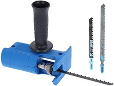 a Gattuccio, Seghetto alternativo elettrico Attacco per trapano elettrico con ma