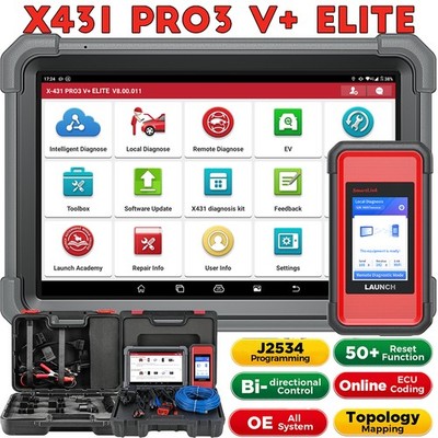2026 LAUNCH X431 PRO3 V+ ELITE PRO 5 Profi OBD2 Diagnosegerät J2534 ECU Programm