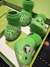 BARK Crocs Limited Edition Dog Booties Green ...