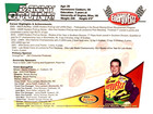 2005 ROUSH RACING #32 DANNY O'QUINN AUTOGRAPHED ENERGYFIZZ ARCA/REMAX POSTCARD — photo 2