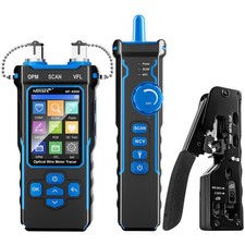 NF-8508 Network Cable Tester Kit with RJ45 Crimp Tool, Ethernet Cable Tester ...