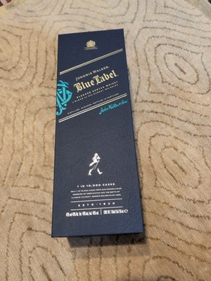 Johnny Walker Blue Label 750ml Empty Box