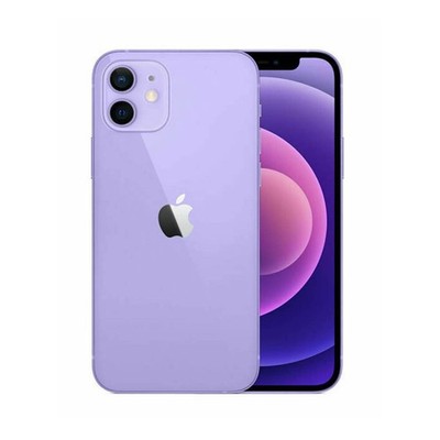 Apple iPhone 12 - 128GB - Violett - 100% Batterie - XXL-SET - HERVORRAGEND