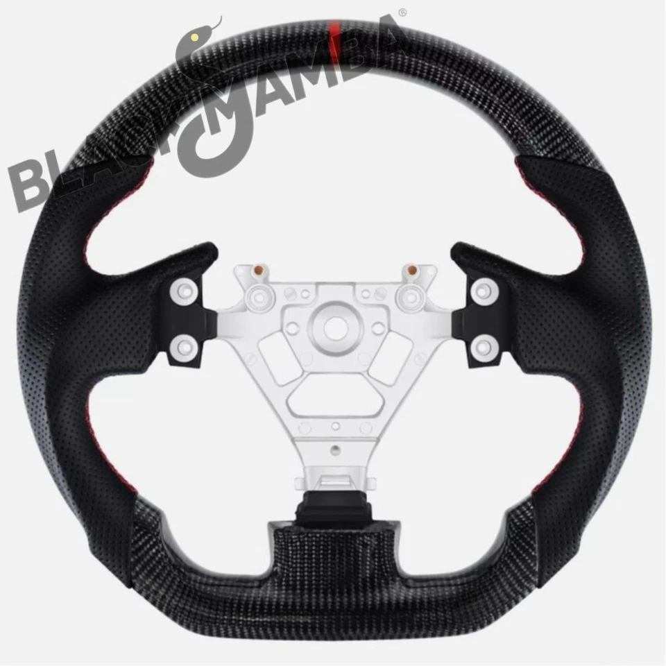 For INFINITI G35 2003-2007 Real Carbon Fiber Steering Wheel New Upgrade - Изображение 2 из 4
