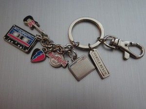 Hard Rock Cafe Keychain Keyring Myrtle Beach Charm Logo Keychain series