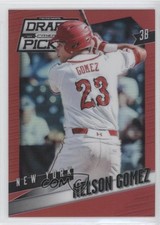 2014 Panini Prizm Perennial Draft Picks Red Prizm 53/100 Nelson Gomez #78 0f8