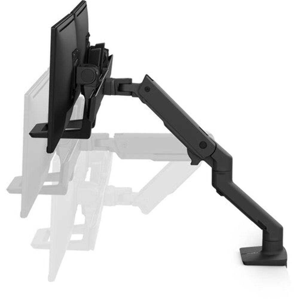 Ergotron 45-476-224 HX Dual Monitor Desk Arm (Matte Black) N/R
