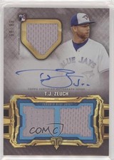 2020 Triple Threads Rookie and Future Phenom Relics 68/99 TJ Zeuch Auto 9su