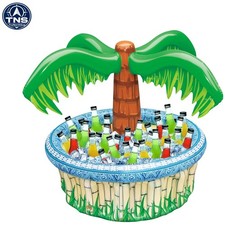 28-inch Inflatable Palm Tree Cooler Luau Tropical Beach Party Decorations