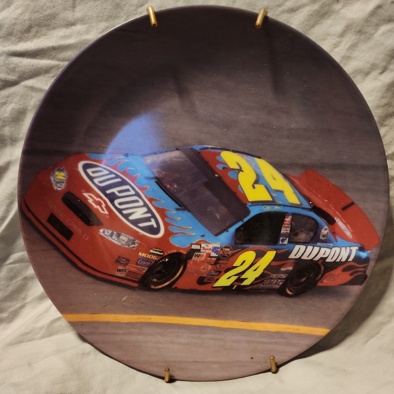 Jeff Gordon #24 NASCAR Collector Plate 8 Inch Racing Memorabilia