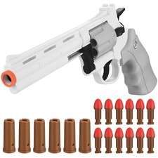 Toy Guns for Boys,Revolver Foam Soft Bullet,Children Outdoor CS Toy Gun Pisto...