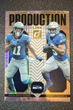 2025 Panini Donruss - Production Line Jaxon Smith-Njigba, Kenneth Walker III #14