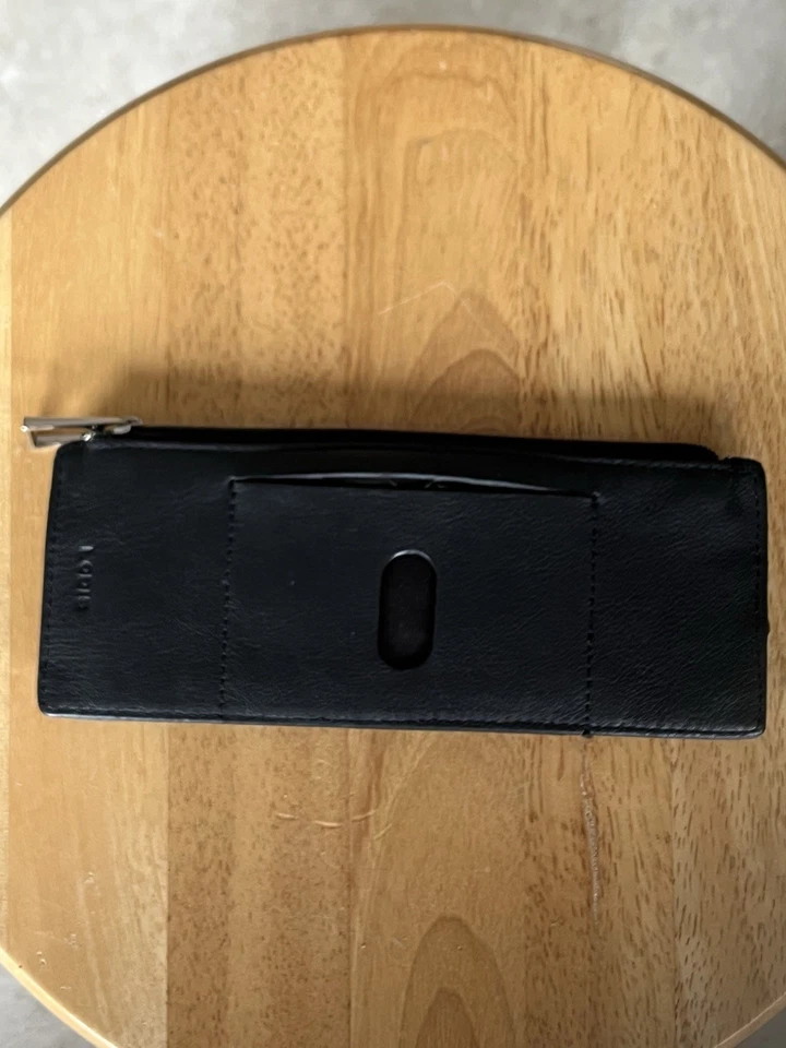 Lodis Italiano Cuero Delgado RFID Estuche para Tarjetas de Crédito Identificación Billetera Monica Mini Apilador Foto 3 de 4