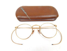5T Ful Vue 1/10 12 GF Wire Rim Eyeglasses w/ Case