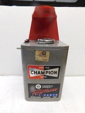 Vintage 1950s Champion Spark Plug Cleaner Pneumatic Wall Mount Garage Station