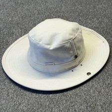 Vintage L.L. Bean Ultimate Hat Gore-Tex Cotton Duck Canvas Made in USA Khaki