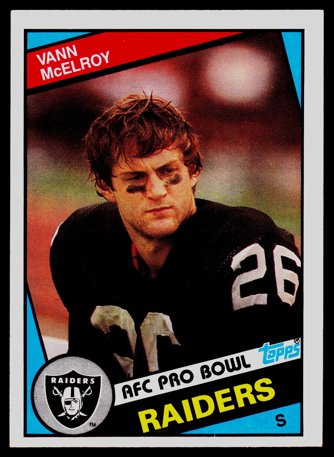 1984 Topps #113 Vann McElroy RC - ExMt