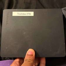 Toshiba 3TB External Hard Drive External Drive Black
