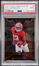 2020 Select TUA TAGOVAILOA Rookie RC Card PSA 9 MINT. rookie card picture